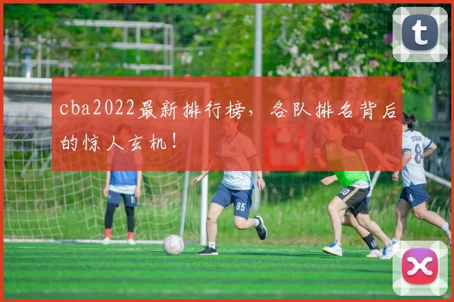 cba2022最新排行榜，各队排名背后的惊人玄机！